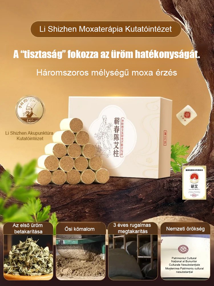 【A háromfeszültségű moxibustion megduplázza a hatást】 Füstmentes, többfunkciós moxibustion edény