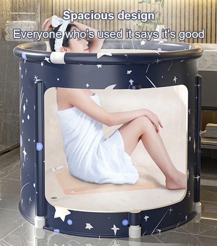 [Six-layer thickened] Installation-free bathtub