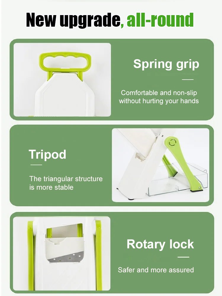 Multi-functional vegetable cutter for home use