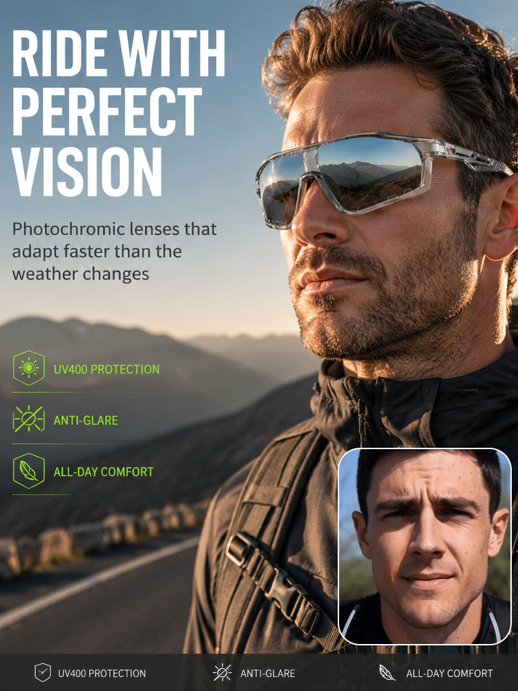 Military-grade intelligent photochromic multi-purpose goggles