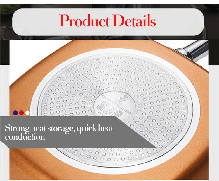 Copper nonstick pan