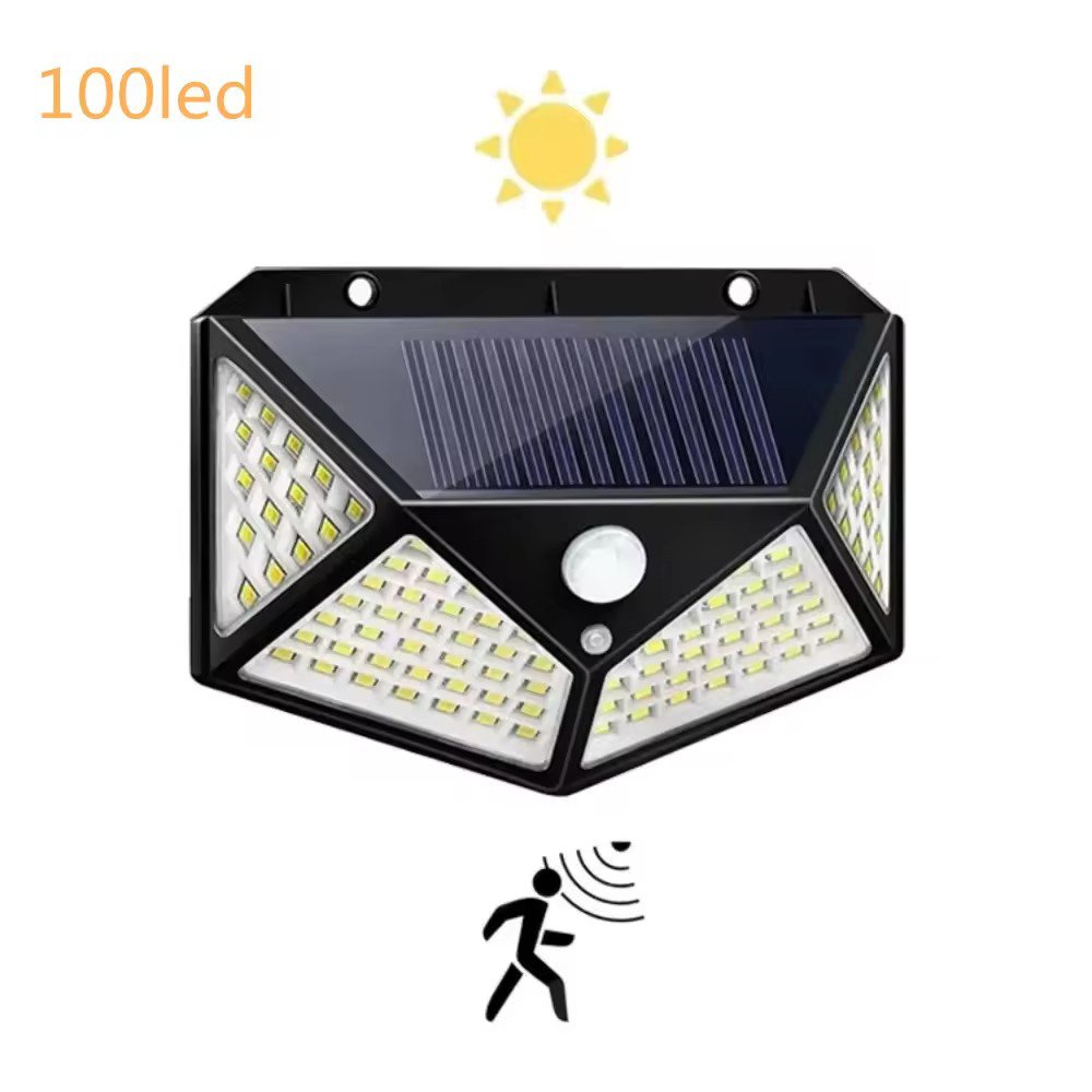 Luz solar para patio, LED de alta eficiencia