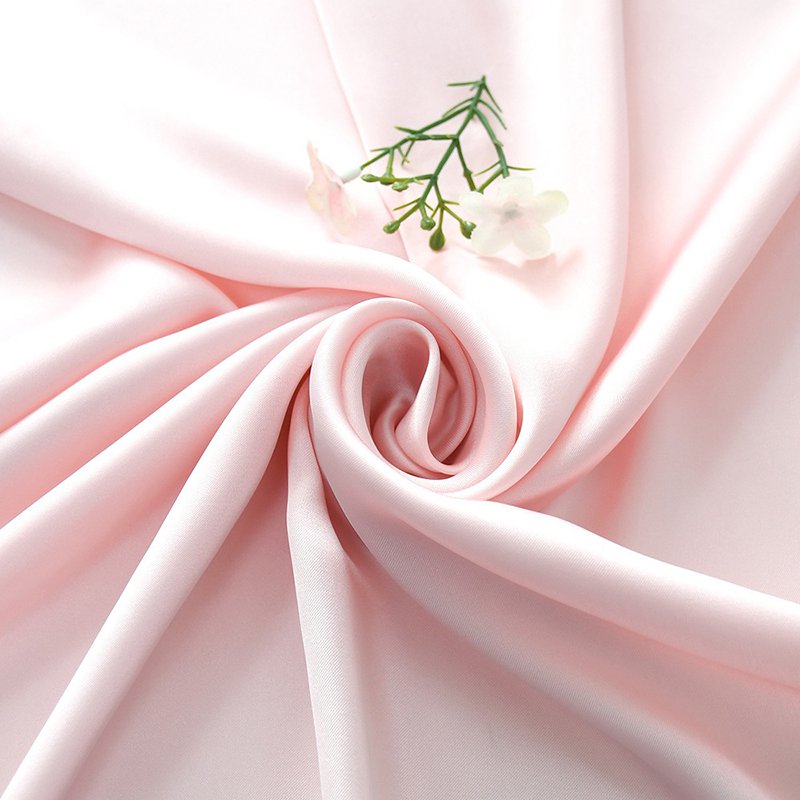 Foulard Femme en satin de soie avec coiffe couleur unie