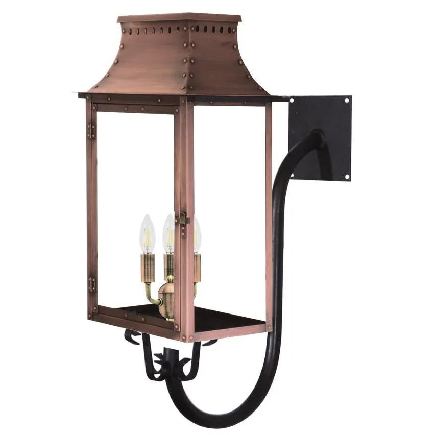 屋外ガーデン装飾銅壁ランプ