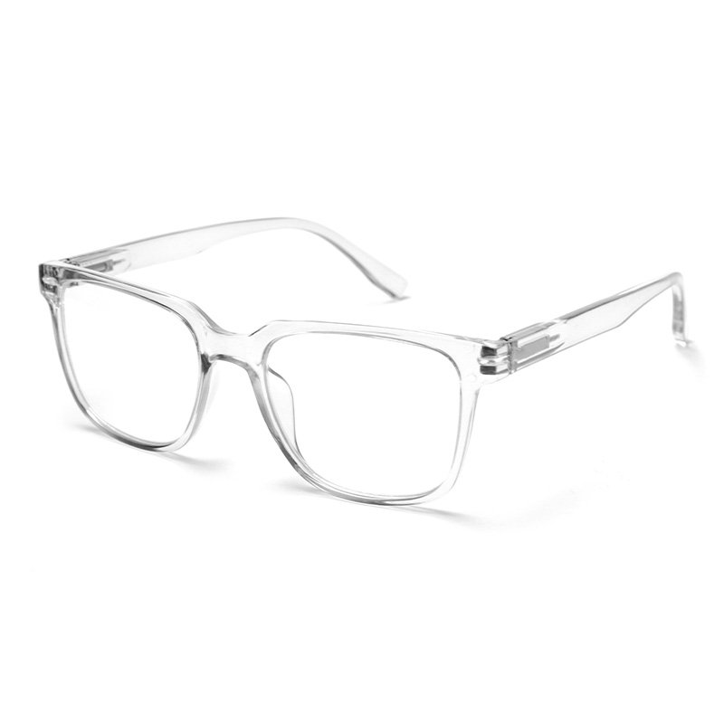 Square-framed reading glasses