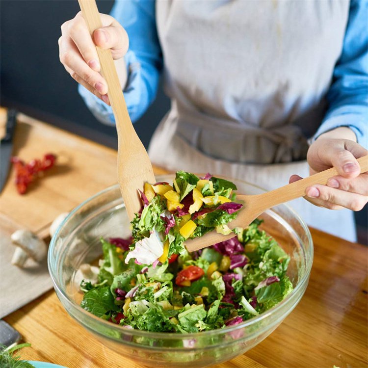 Natural Bamboo Kitchen Spatula