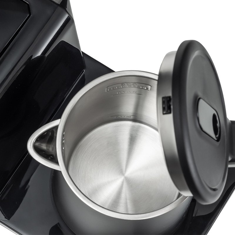 Set de desayuno 2 en 1: tostadora eléctrica y hervidor de acero inoxidable para el hogar