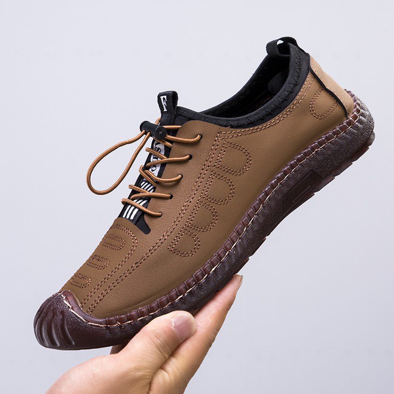 Zapatos casuales de hombre en PU, última moda