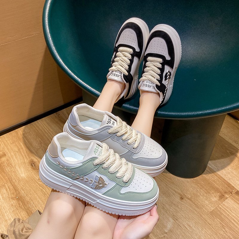 Zapatos de mujer de cuero cómodos y ligeros