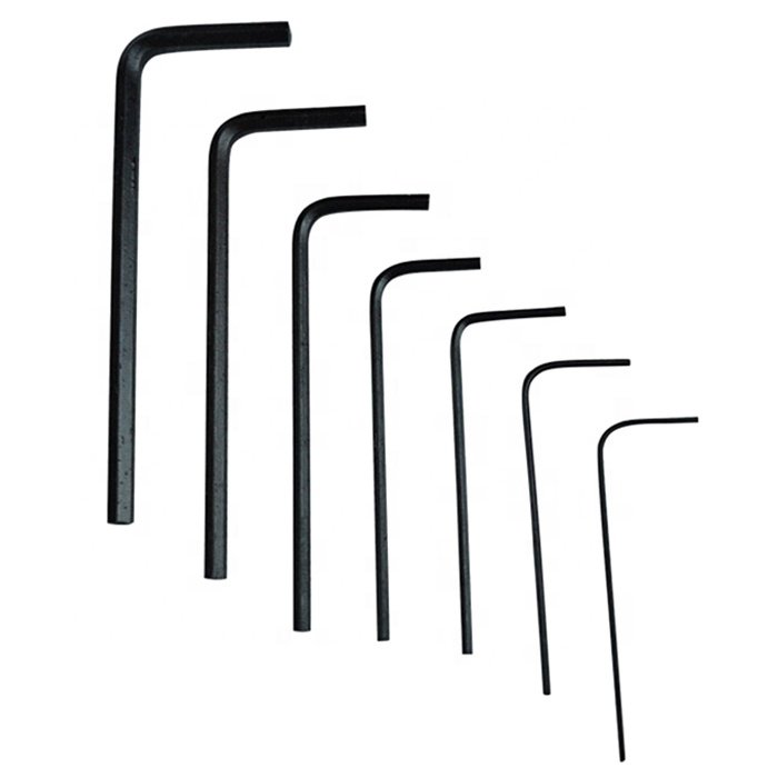 China High Quality Carbon Steel Hex Wrench  Zinc Allen Hex Key of Hardware Tools