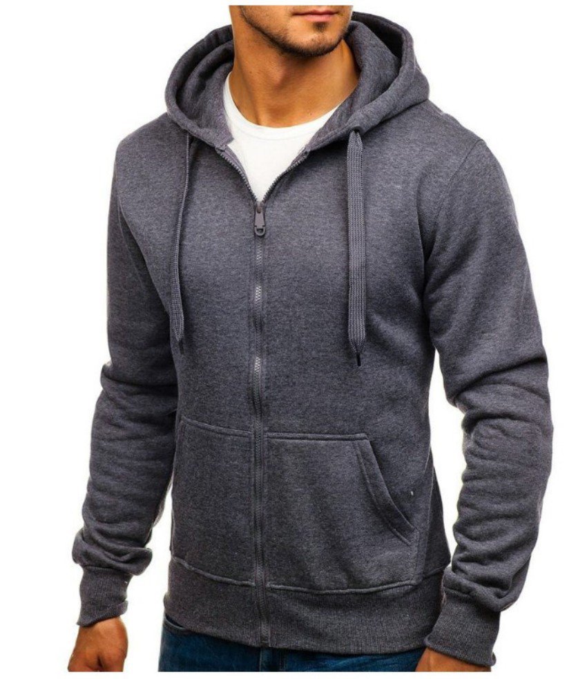 Sudadera con cremallera para hombre