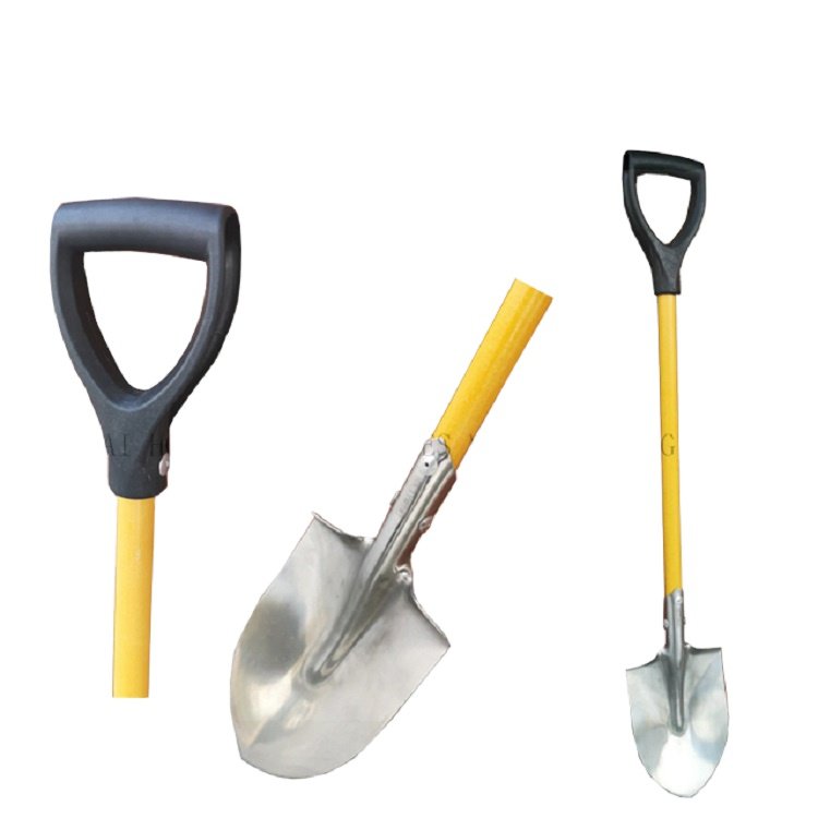 Strong FRP handle shovel for construction work