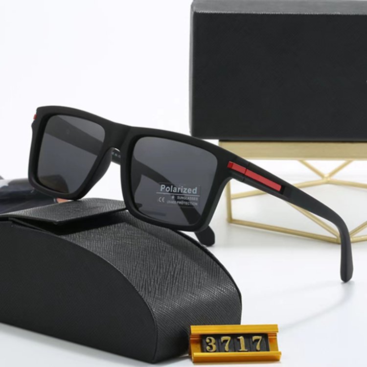 2025 New Sports Eyewear Trendy Vintage Shades Male Sunglasses Mens Luxury Designer Square Brand Pola