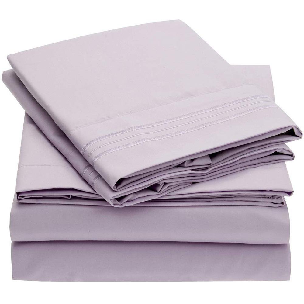 Stain Resistant Microfiber 1800 Bedding  4 Piece Bedding Sheet
