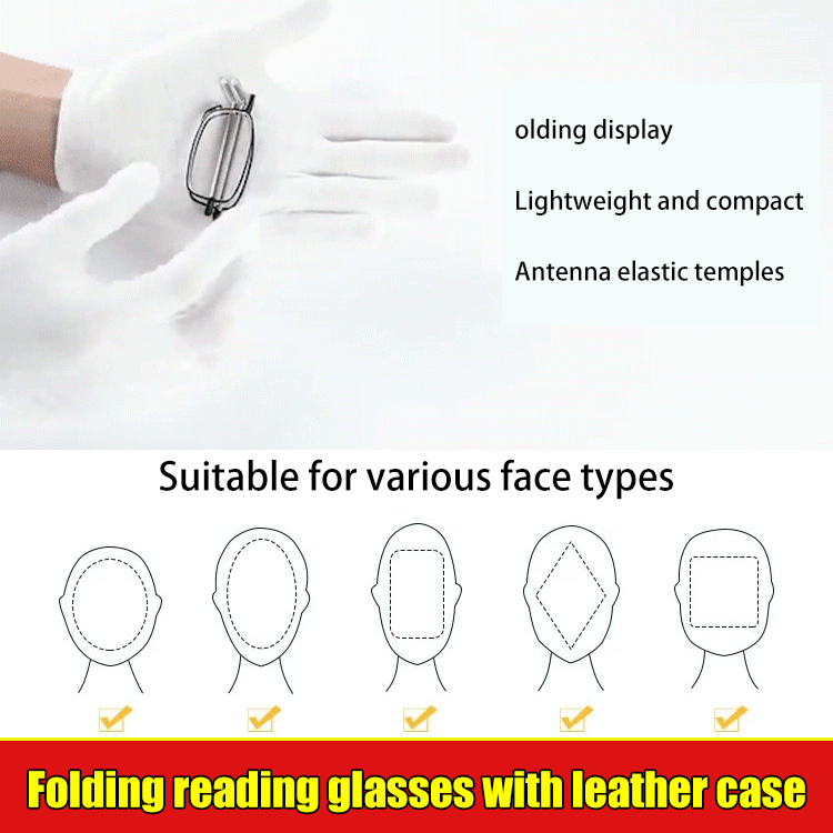 German Foldable Presbyopic Glasses