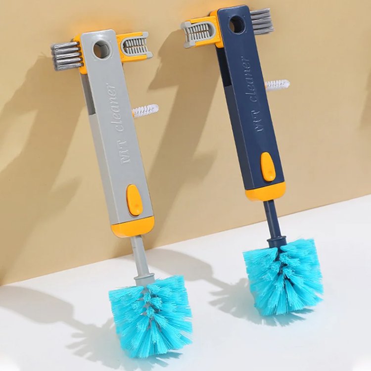 4in1伸縮式ボトルブラシ
