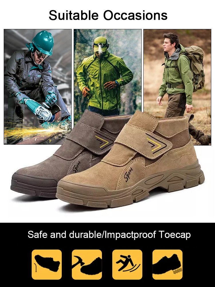 Anti-Shock Puncture-proof Work Shoes for Men