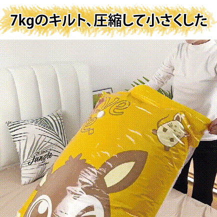 【ポンプをプレゼントに】衣類圧縮袋