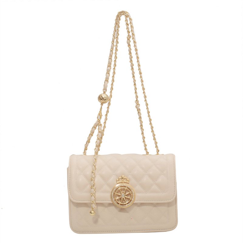 [크라운 시래운도] 양가죽 퀼팅 체인백