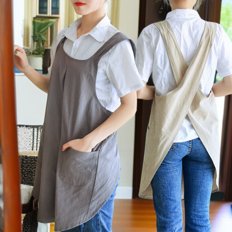 ホームユースに最適なカバーオールエプロン