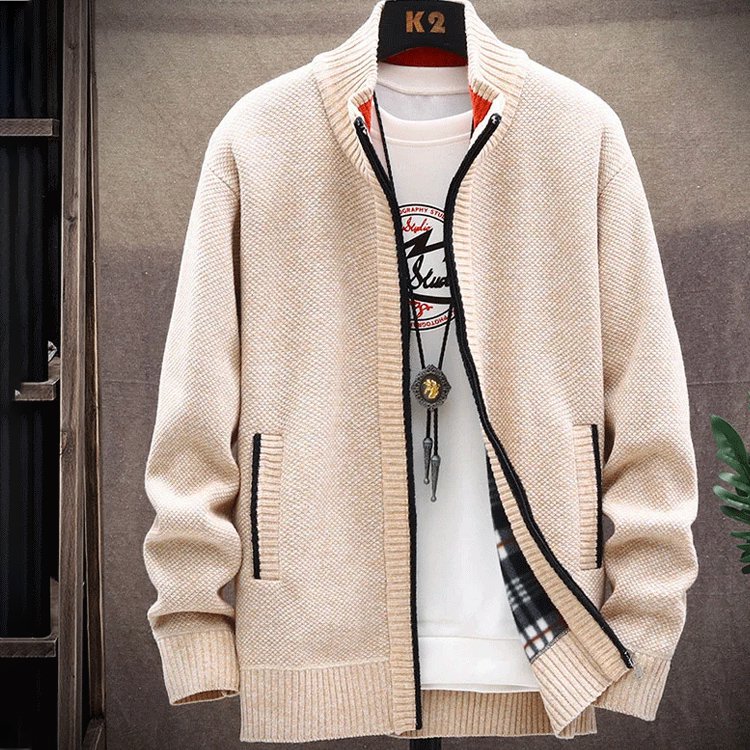 캐주얼 남성 울 코트