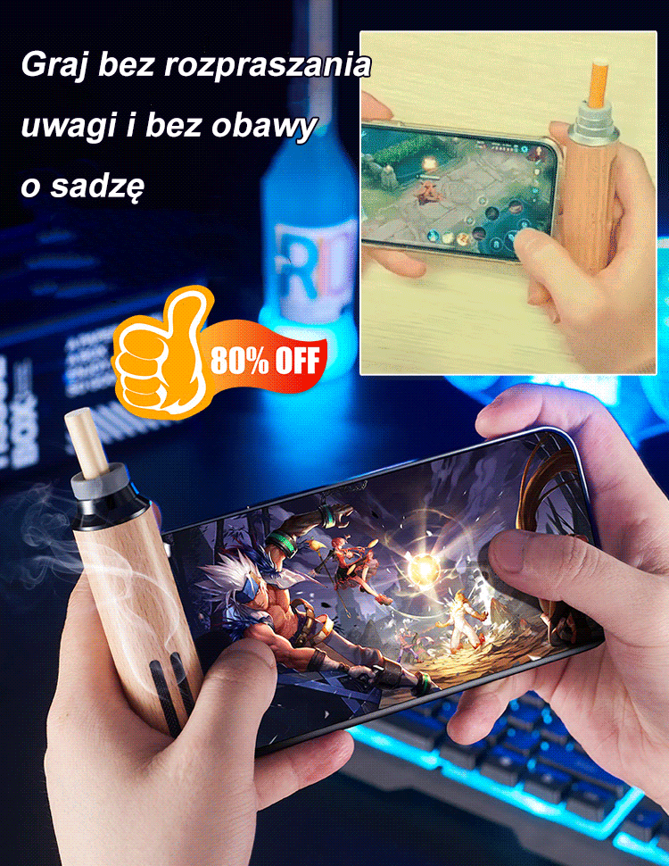 [Usuń bezpłatną popielniczkę] Przenośna popielniczka