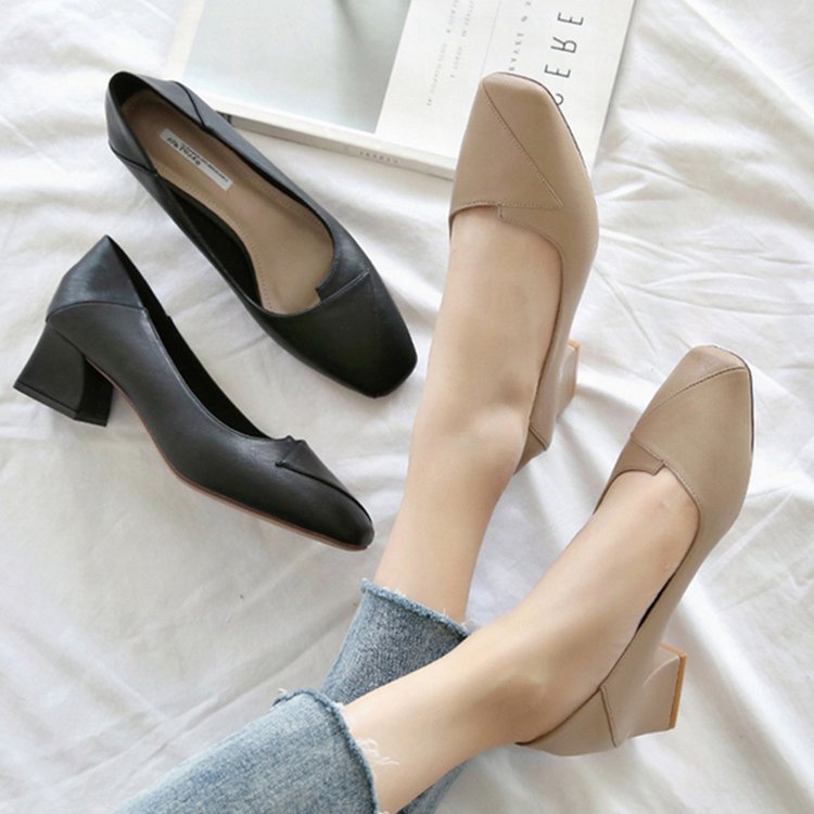 사계절 여성 캐주얼 펌프스
