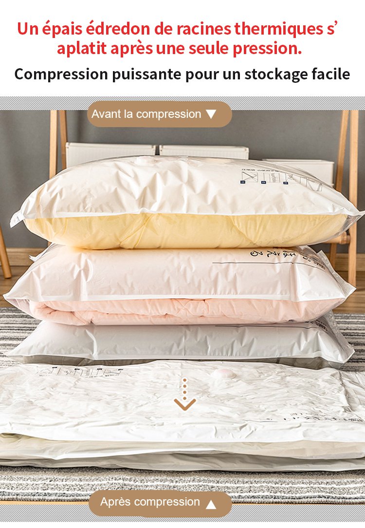 Sac de compression sous vide