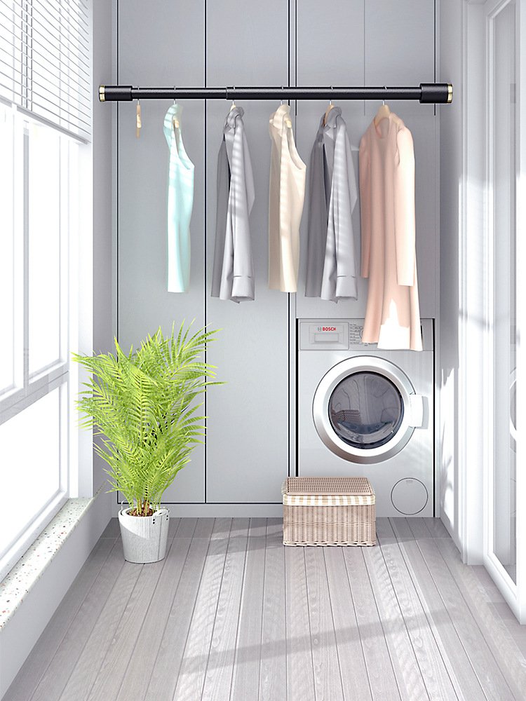 バネ式突っ張り棒