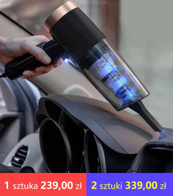 Przenośny miniodkurzacz 3 w 1 o dużej mocy