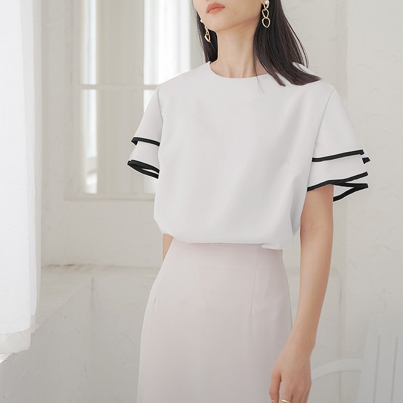 여성 쉬폰 셔츠