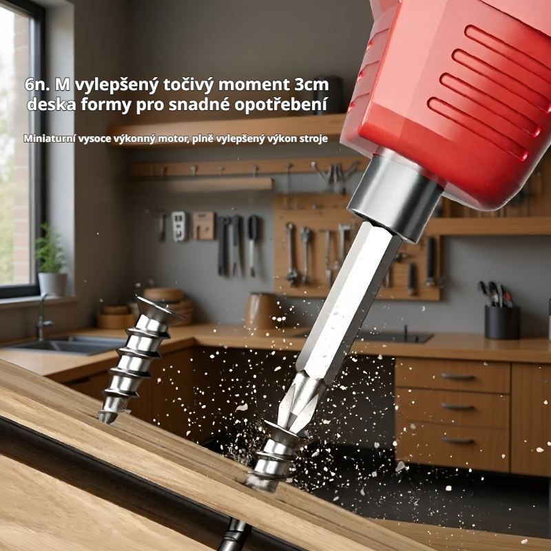 Elektrický šroubovák s vysokým točivým momentem – detail produktu