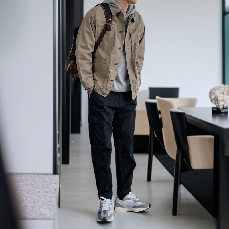 メンズファッションに合うジージャケット
