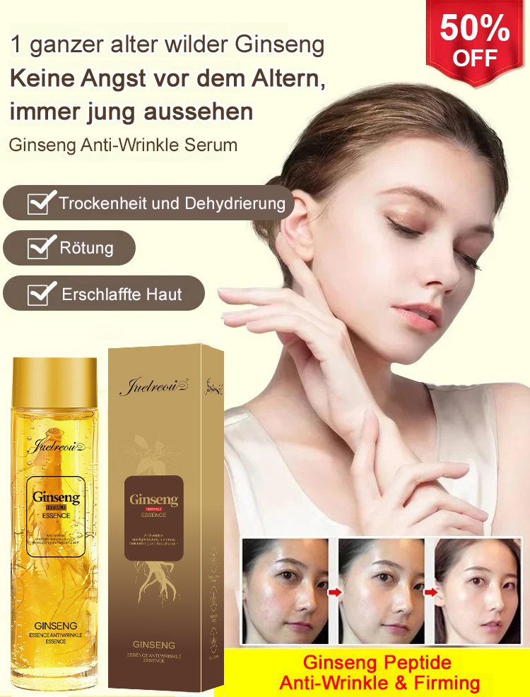 [Peptid-Anti-Falten-Ginseng-Serum (30 Jahre jünger aussehen)