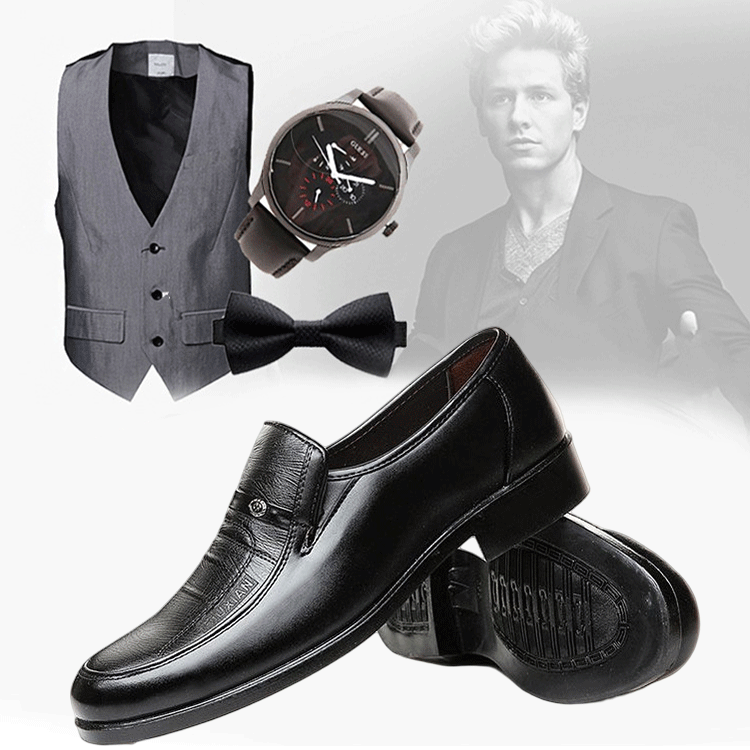 新作本革ビジネスシューズ