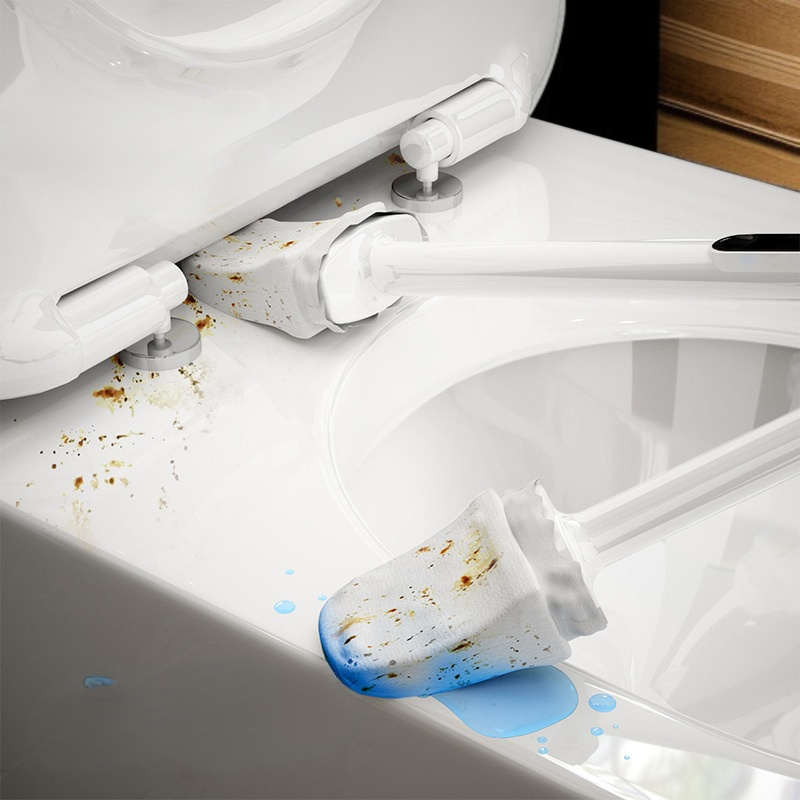 사각 변기 브러쉬 디테일