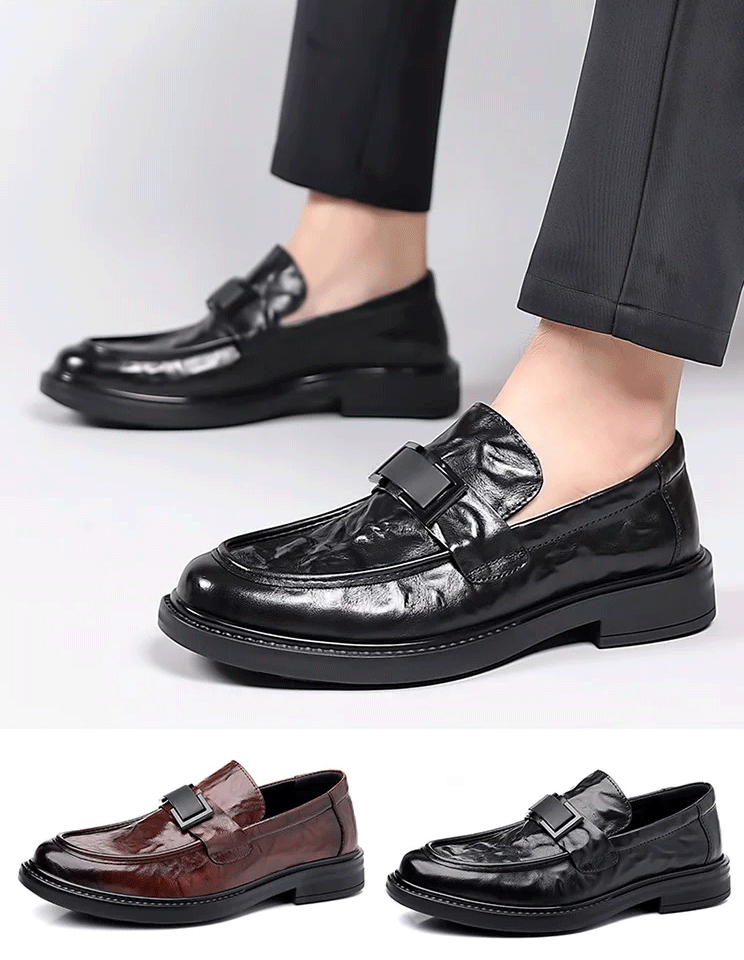 남성 비즈니스 캐주얼 가죽 구두