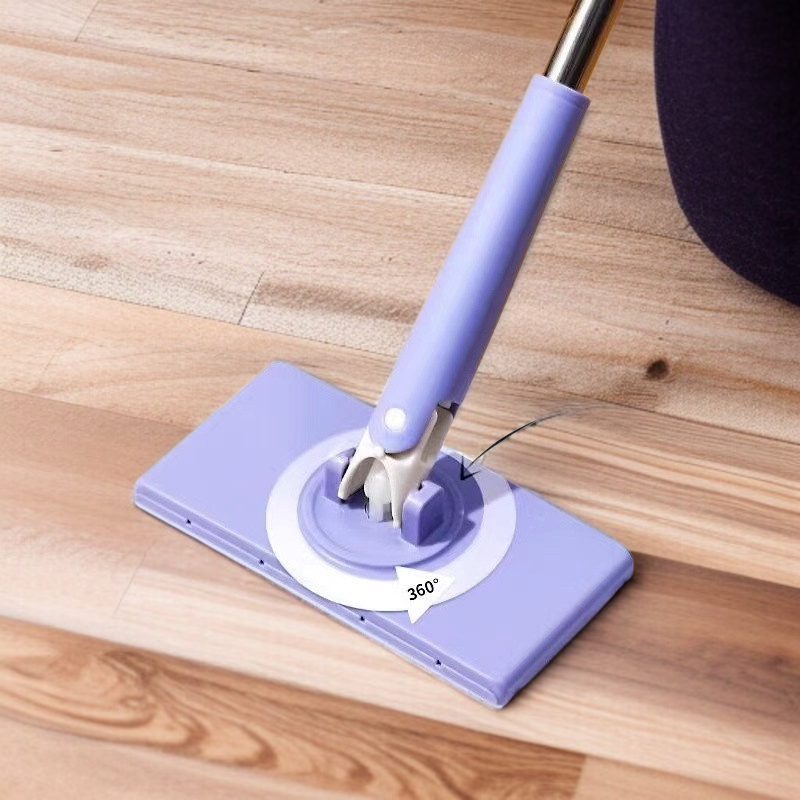 Compact face towel mop for bathroom floors