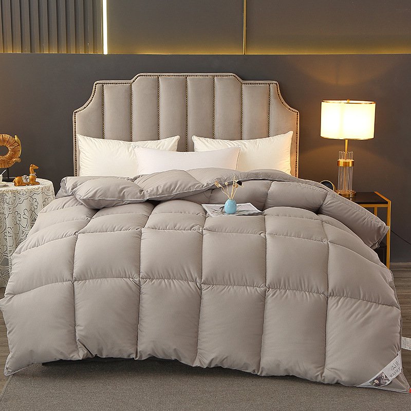 White goose down comforter