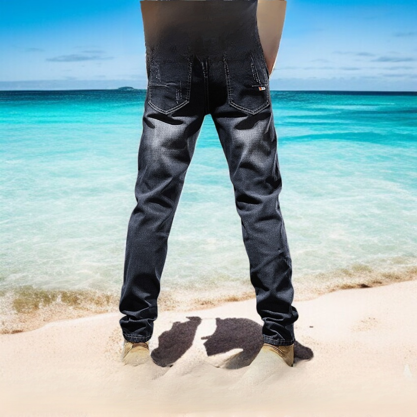 남자 슬림 작은 발바지 전면 이미지