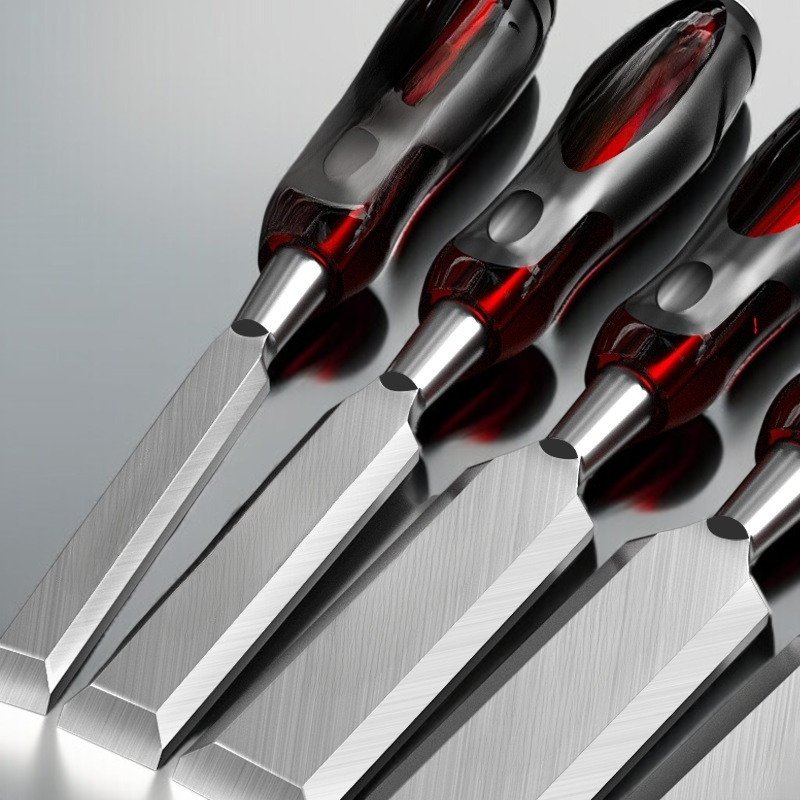 Flat chisels and specialty chisels for professional carpenters