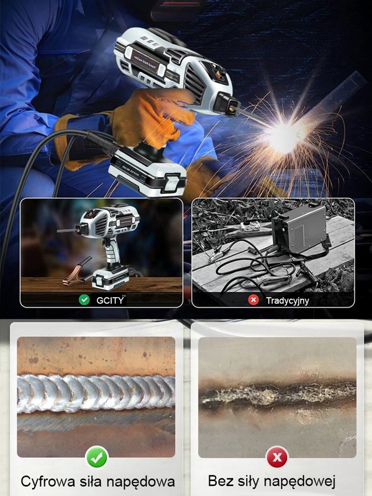 Mała spawarka inwertorowa do użytku domowego