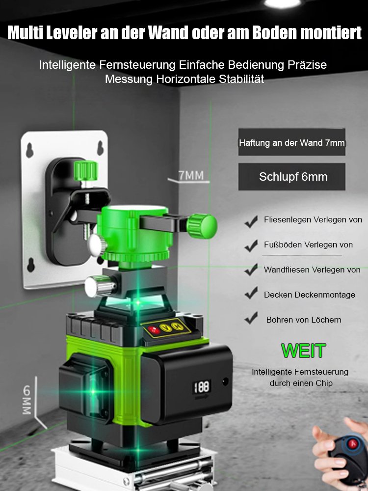 Hochpräzise Nivellierung