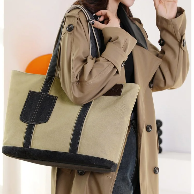 大容量キャンバスバッグ