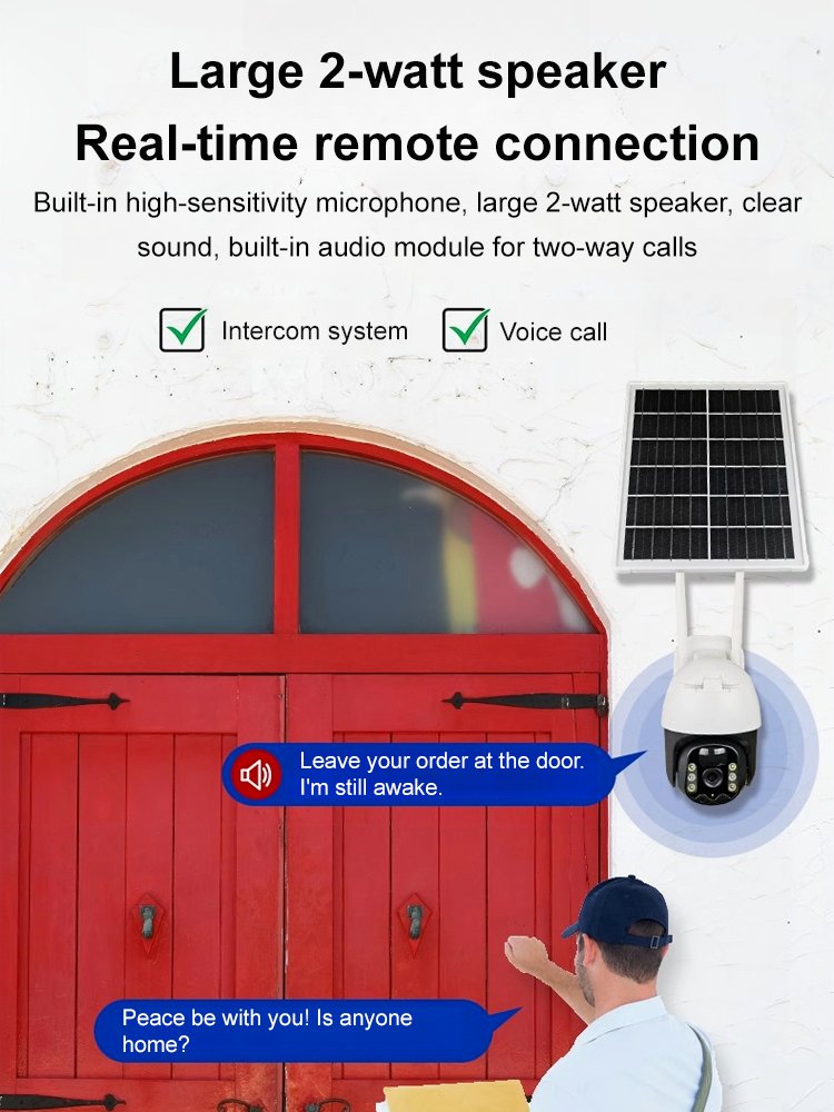 Wireless Solar Surveillance Camera
