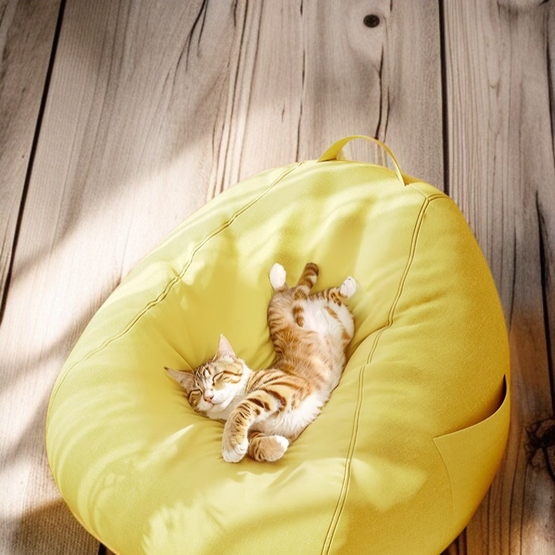 모래주머니 충전 싱글 소파 디테일