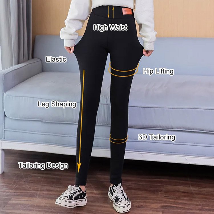 Extra thick cashmere leggings