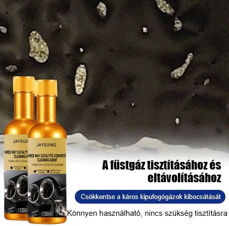 Motor, üzemanyag és kipufogó rendszer tisztítószere