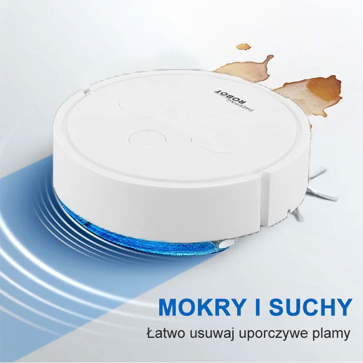 Mini inteligentny robot zamiatający 3 w 1