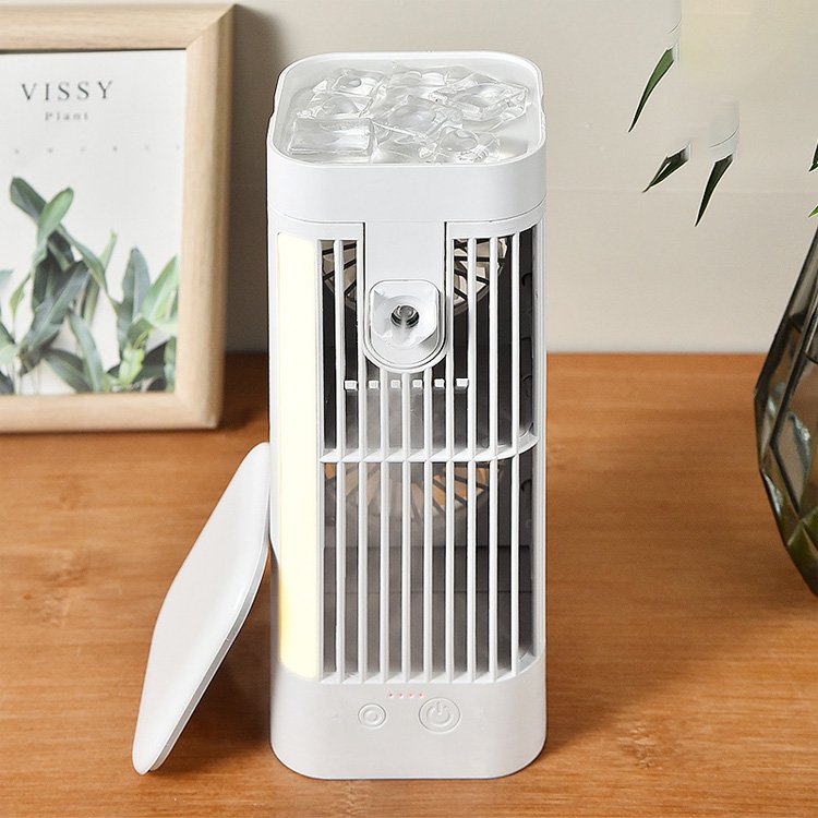 원통형 에어쿨러 냉풍기 에어컨 팬